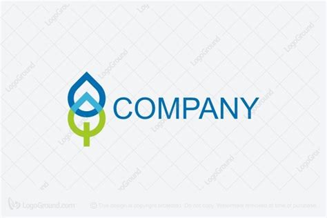 Water And Plant Logo