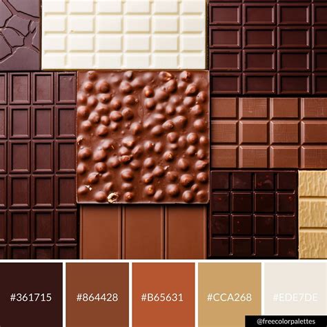 Chocolate Browns Warm Fall Colors Color Palette Inspiration