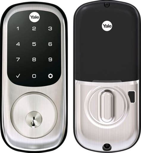 Yale Assure Lock Sl Wi Fi And Bluetooth Touchscreen Deadbolt With