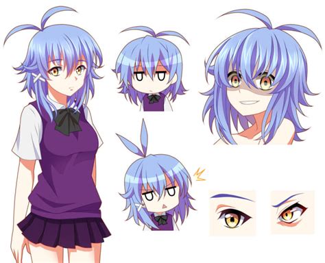 Draw A Anime Style Character Reference Sheet By Komissachan