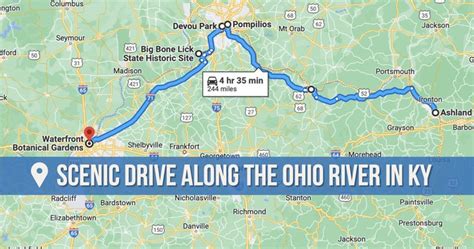 Follow This Scenic Drive Along The Ohio River In Kentucky