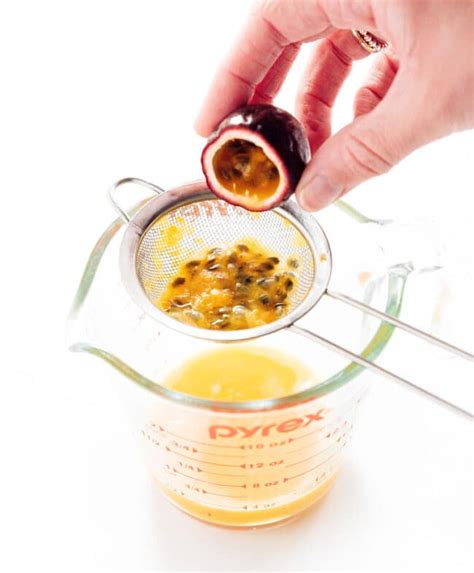 10 Minute Diy Passion Fruit Puree Live Eat Learn
