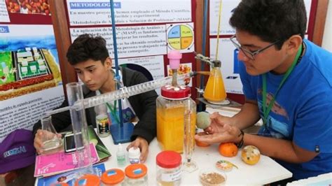 Jóvenes Que Participan En Concurso De Ciencias Desde Pequeños Tienen