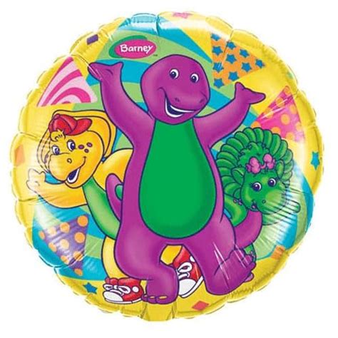 Barney And Friends 18 Mylar Balloon