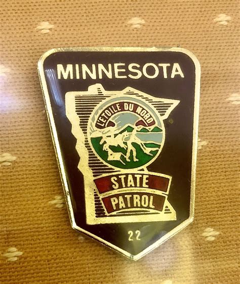Minnesota State Police Pin Insignia State Police Police Pin Police