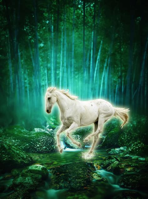Enchanted Forest Horse By Kigerforest On Deviantart