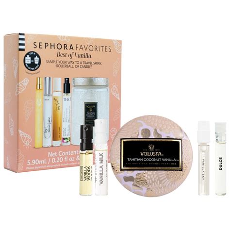 Vanilla Perfume Discovery Set Sephora Favorites Sephora