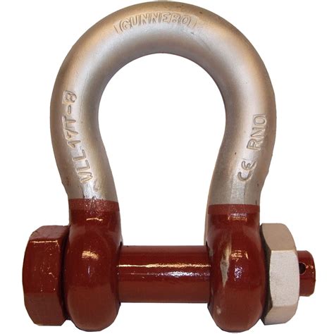 Gunnebo 856 Arctic Bow Shackle With Safety Bolt En13889 Rsis