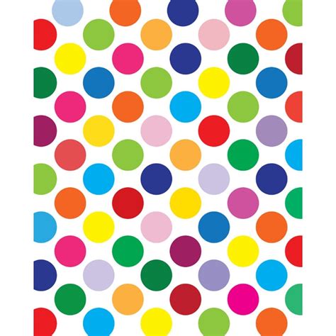 Multi Colored Polka Dot Printed Backdrop Backdrop Express