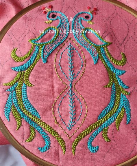 Indian Embroidery Designs Etsy Embroidery Handmade Embroidery Designs