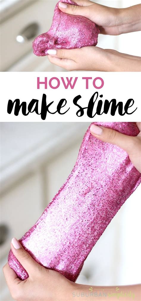 How To Make Slime For Kids Diy Make Slime For Kids Diy Slime Easy