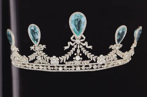 An Aquamarine Tiara Belonging To Grand Duchess Ella Made By Faberge C
