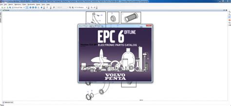 Volvo Penta Marine And Industrial Engine Epc 052021 Spare Part Catalog