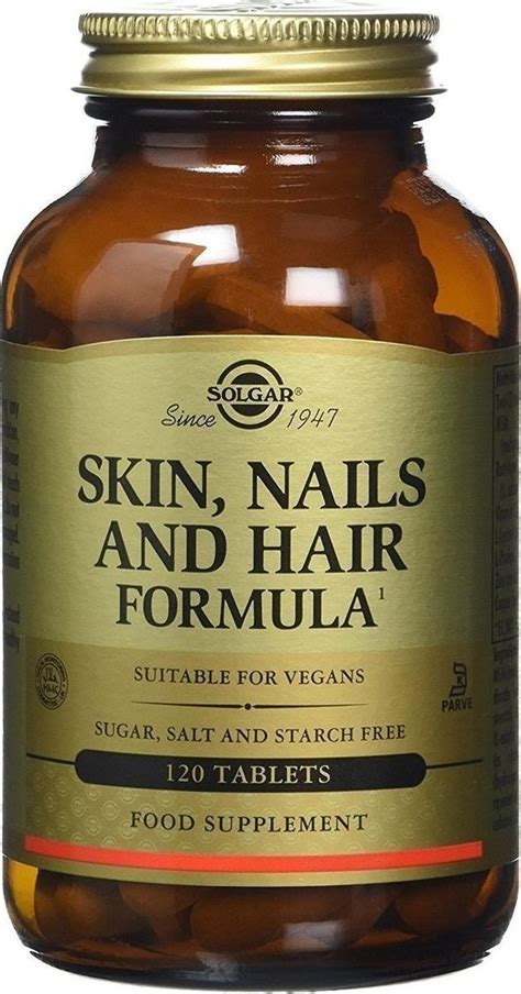 Solgar Skin Nails And Hair Formula 120 Tabs Για τα Μαλλία A2zpharmgr