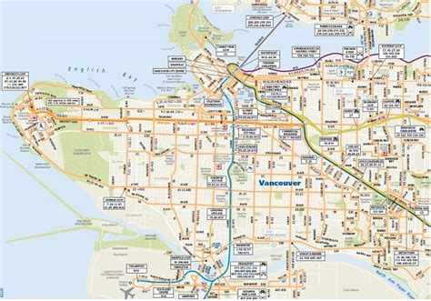 Vancouver Attractions Map Free Pdf Tourist City Tours Map Vancouver 2022