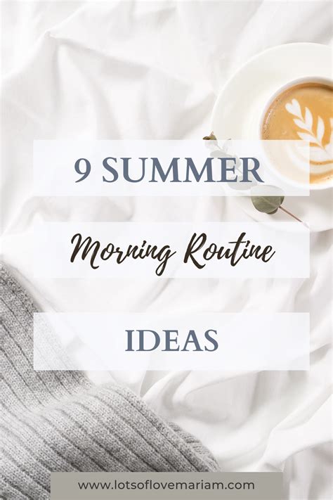A Productive Summer Morning Routine To Make You Feel Happy And Healthy