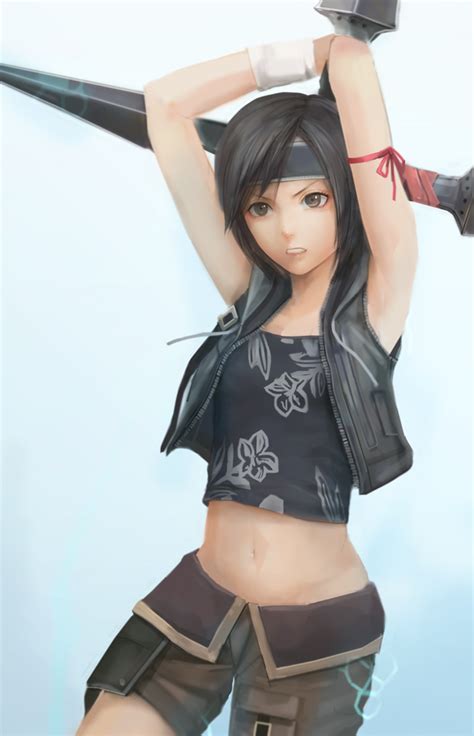 Yuffie Kisaragi Final Fantasy And 2 More Drawn By Miche Danbooru