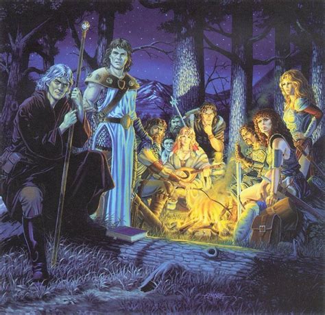 Larry Elmore Companions Of The Lance Dungeons And Dragons Art