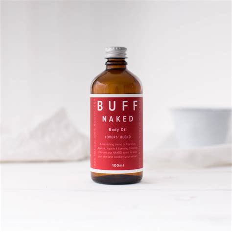 Naked Lovers Blend Eco Luxe Body Oil By Buff Natural Body Care