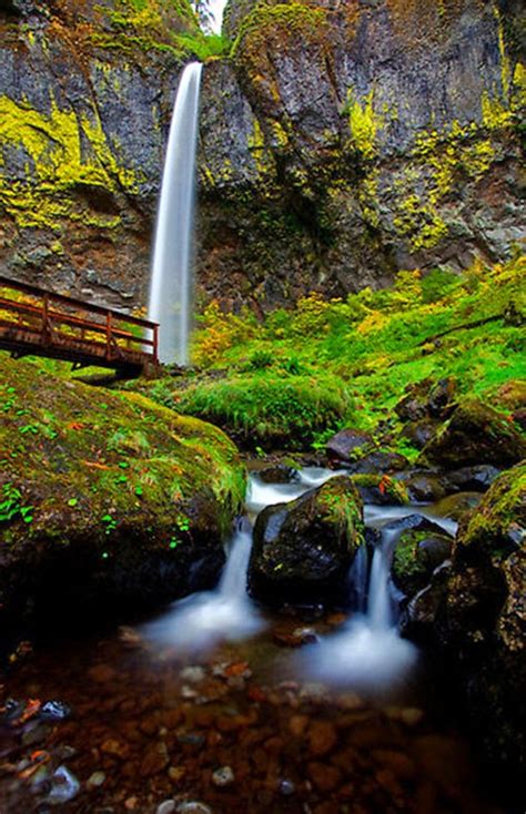 Elowah Falls Oregon Holidayspots4u