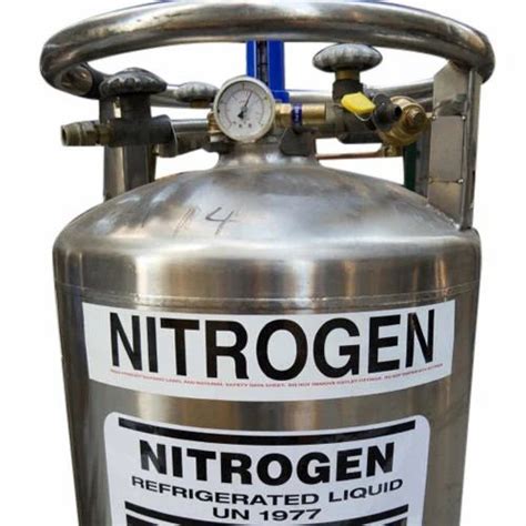 Panki Mild Steel Liquid Nitrogen Gas Cylinder 10 Kgcm2 60 Kg At Rs