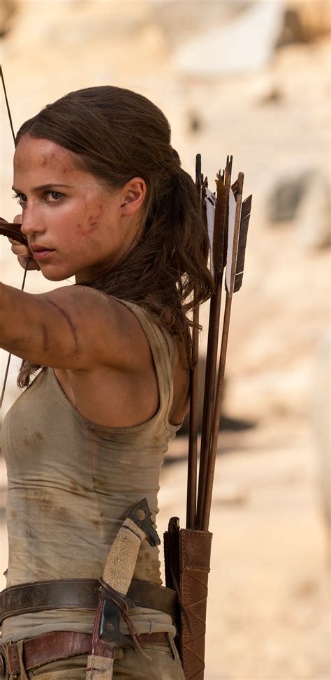 1440x2960 Resolution Alicia Vikander As Lara Croft In Tomb Raider