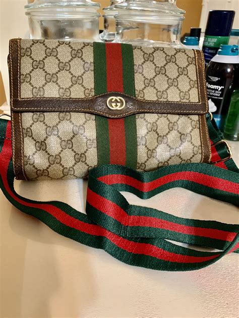 100 authentic vintage gucci web sherry line crossbody bag for sale in staten island ny offerup