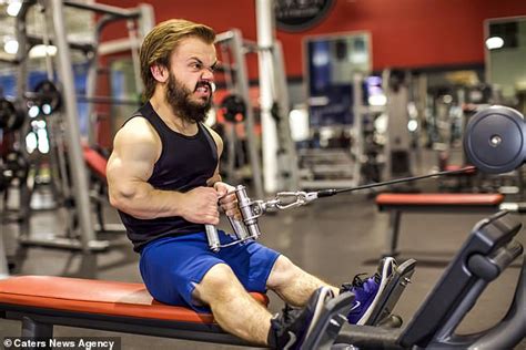 Bodybuilder Dwarf Goes To The Gym Six Times A Week And Bulks 1855