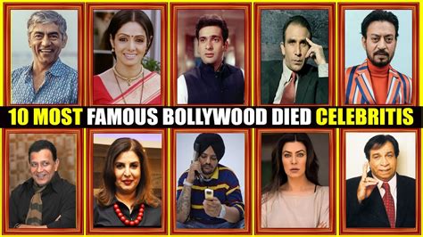 Top 20 Bollywood Actors Who Died In 2023 And 2023bollywood Actors Death Ll Bollywood Youtube
