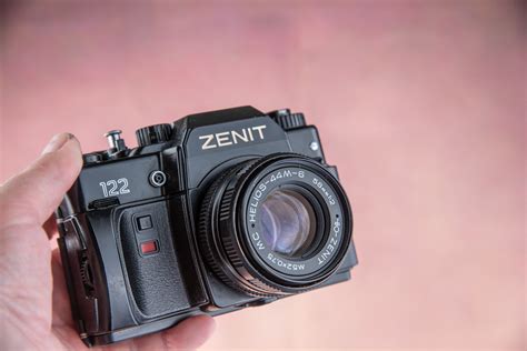 Zenit 122 Russian Vintage Camera Mc Helios 44m 5 50mm F2 Etsy