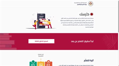 رابط منصة درسك التعليمية للطلبة الأردنيين 2021 تسجيل دخول Jo