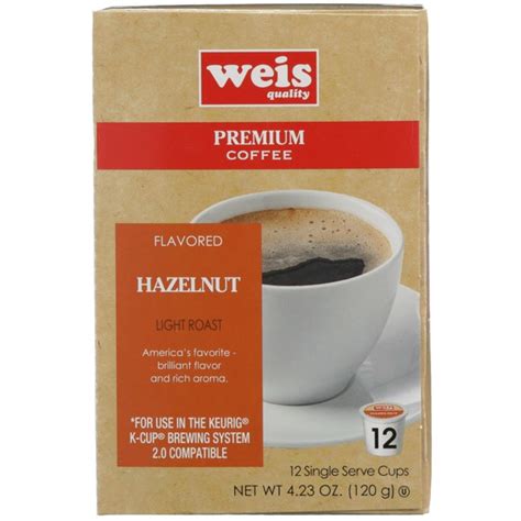 Weis Quality LIGHT ROAST HAZELNUT PREMIUM COFFEE 1Source