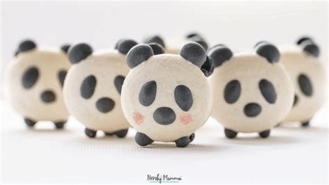 Panda Macarons Recipe Cute And Delicious Macarons Nerdy Mamma