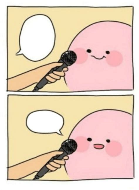 Kirby Interview Blank Template Imgflip