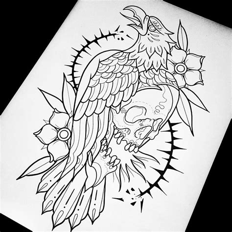 Eagle And Skull Flash Chest Piece Tattoos Half Sleeve Tattoos