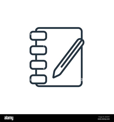 Sketching Outline Vector Icon Thin Line Black Sketching Icon Flat