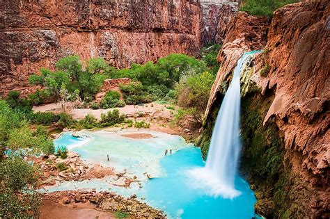 13 Magical Waterfall Swimming Holes In The US WorldAtlas