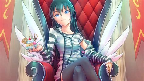 Fondos De Pantalla Anime Chicas Anime Sentado Caracteres
