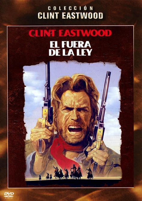 El Fuera De La Ley Colección Clint Eastwood Caráula Dvd Index Dvd
