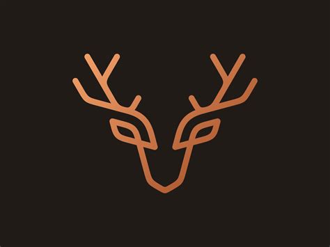 Deer Antlers Logo By Atha Ruah Logo Deer Dog Logo Flame Tattoos
