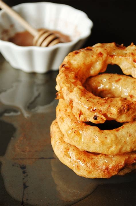 Baked Apple Rings With Cinnamon Sugar Butter Icing Recipe Chefthisup