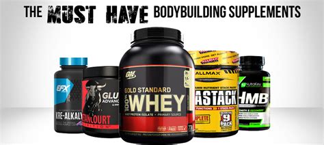 The Must Have Bodybuilding Supplements I Ll Pump You Up