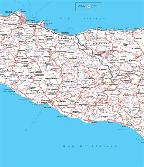 Italymap Italy Road Map Sicilia Orientale Mappa Strad Vrogue Co