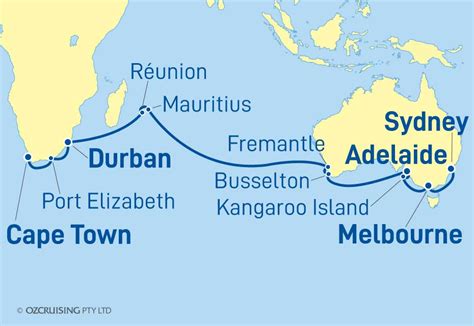 26 Night Sydney To Cape Town Cruise On The Queen Mary 2 Cu23 M307a