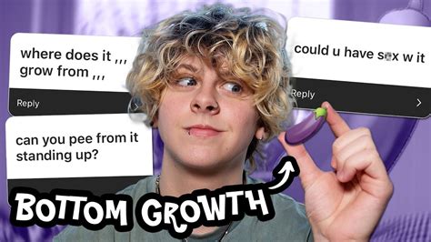 Trans Bottom Growth How Big Does It Get Noahfinnce Youtube
