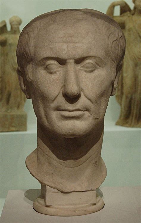 Bust Of Julius Caesar 48 44 Bce Center For Online Judaic Studies