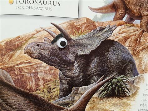 “googly Eyes Add So Much To Dinosaur History” Dinosaur History