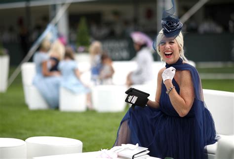 All The Stunning Hats Fascinators And Dress At Epsom Ladies Day