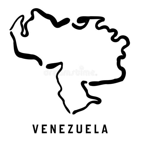 Venezuela Map Stock Vector Illustration Of Drawing Logo 89433878