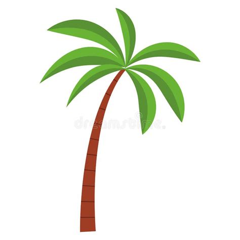 Tree Palm Beach Stock Vector Illustration Of Paradise 133723500